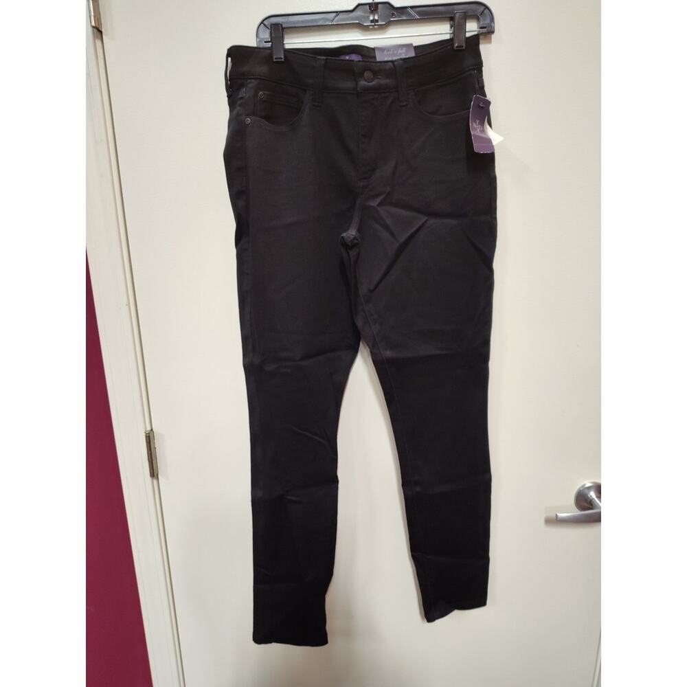 NYDJ Jeans Women’s Size 10 Black Alina Legging Lift Tuck Technology Stretch